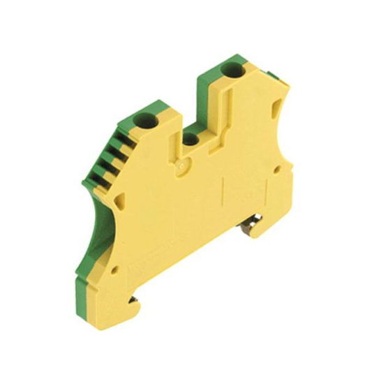 Weidmüller Durchgangs-Reihenklemme WPE 4 GELB/GRÜN