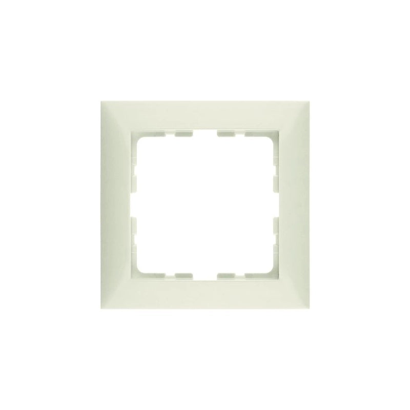 Berker S.1 Rahmen 1-fach, weiß glänzend