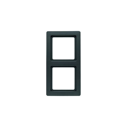 Berker Q.1 Rahmen 2-fach, anthrazit samt