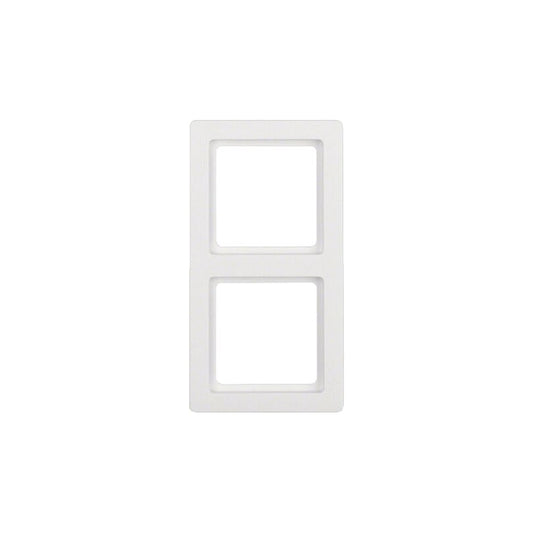 Berker Q.1 Rahmen 2-fach, polarweiß samt