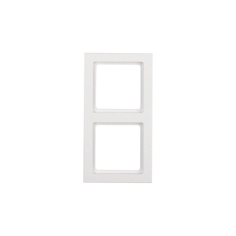 Berker Q.3 Rahmen 2-fach, polarweiß samt