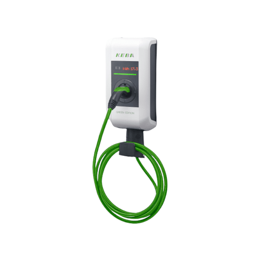 KEBA KeContact P30 x-series 22kW, 6m Kabel, RFID, M&E, 4G, PnC - GREEN EDITION (124.989)