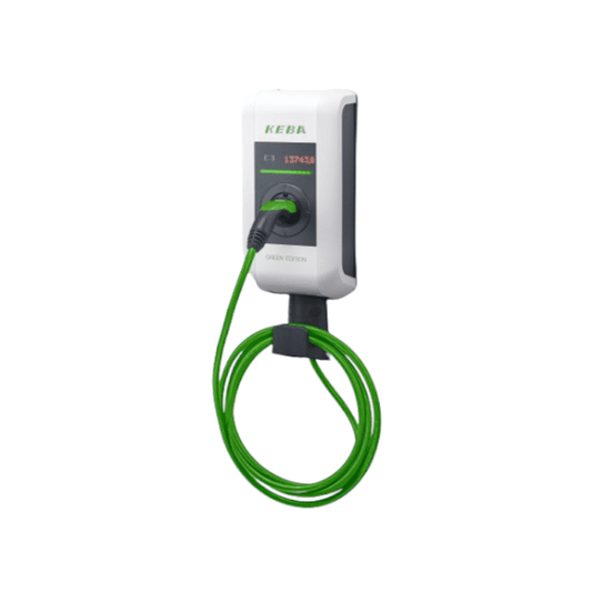 KEBA KeContact P30 x-series 22kW, 6m Kabel, RFID, MID, 4G, PnC - GREEN EDITION (125.092)