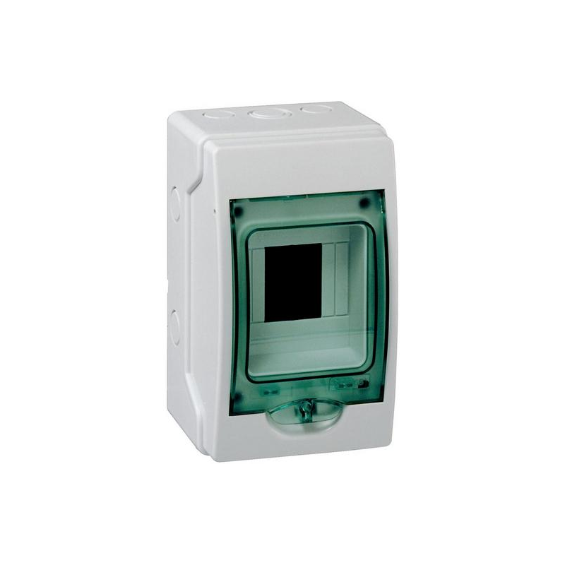 Schneider Electric AP-Kleinverteiler Mini Kaedra, 1-reihig, 4 TE (13441)