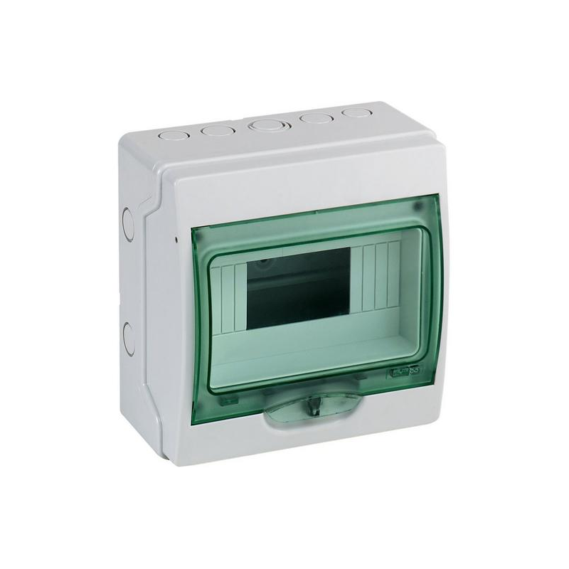 Schneider Electric AP-Kleinverteiler Mini Kaedra, 1-reihig, 8 TE (13443)