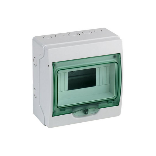 Schneider Electric AP-Kleinverteiler Mini Kaedra, 1-reihig, 8 TE (13443)