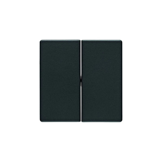 Berker Q.1/Q.3/Q.7 Serienwippe, schwarz samt