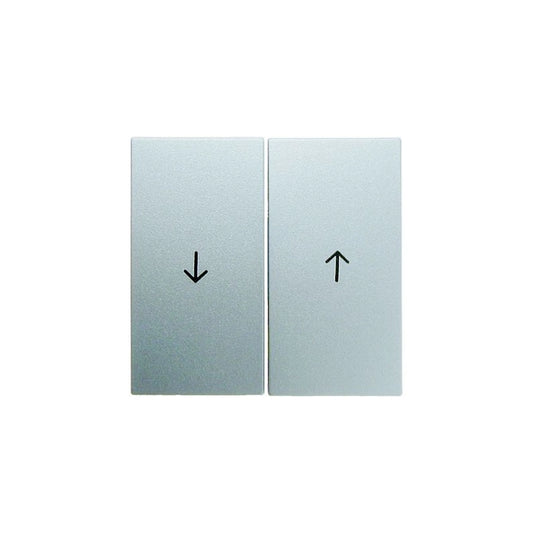 Berer S.1/B.3/B.7 Wippe 2-fach mit Pfeile je Wippe, alu matt