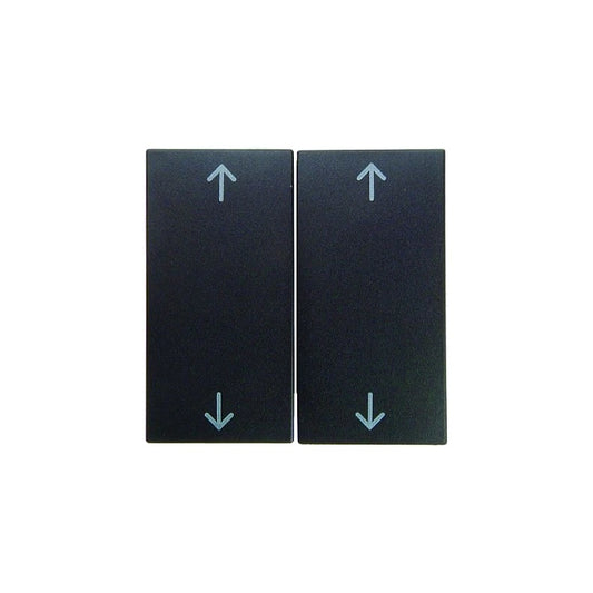 Berker S.1/B.3/B.7 Wippe 2-fach mit Pfeilen je Wippe, anthrazit matt