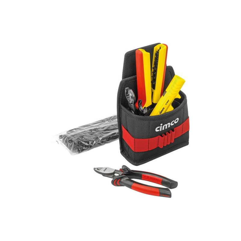 CIMCO Gürteltasche Solar inkl. 5 Werkzeuge