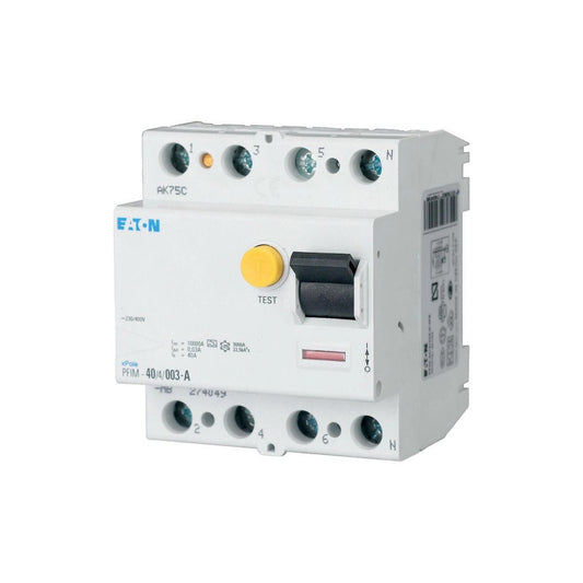 Eaton FI-Schutzschalter 4-polig 40A 30mA Typ G/A (PFIM-40/4/003-G/A-MW) -  235454