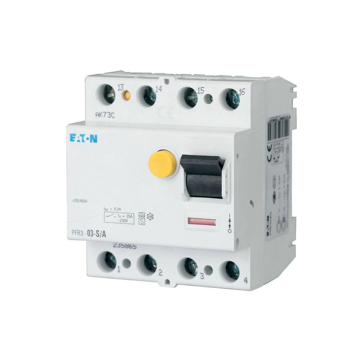 Eaton FI-Schutzschalter 4-polig 40A 100mA Typ S/A (PFIM-40/4/01-S/A-MW) - 235467