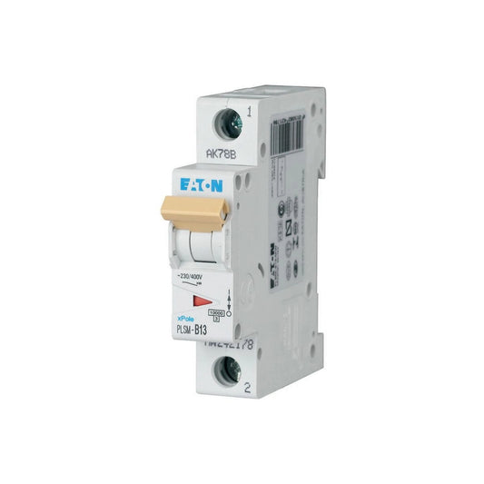 Eaton Leitungsschutzschalter, Kennlinie B, 1-polig, 13A - PLSM-B13-MW (242178)