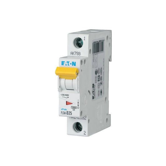 Eaton Leitungsschutzschalter, Kennlinie C, 1-polig, 25A - PLSM-C25-MW (242208)
