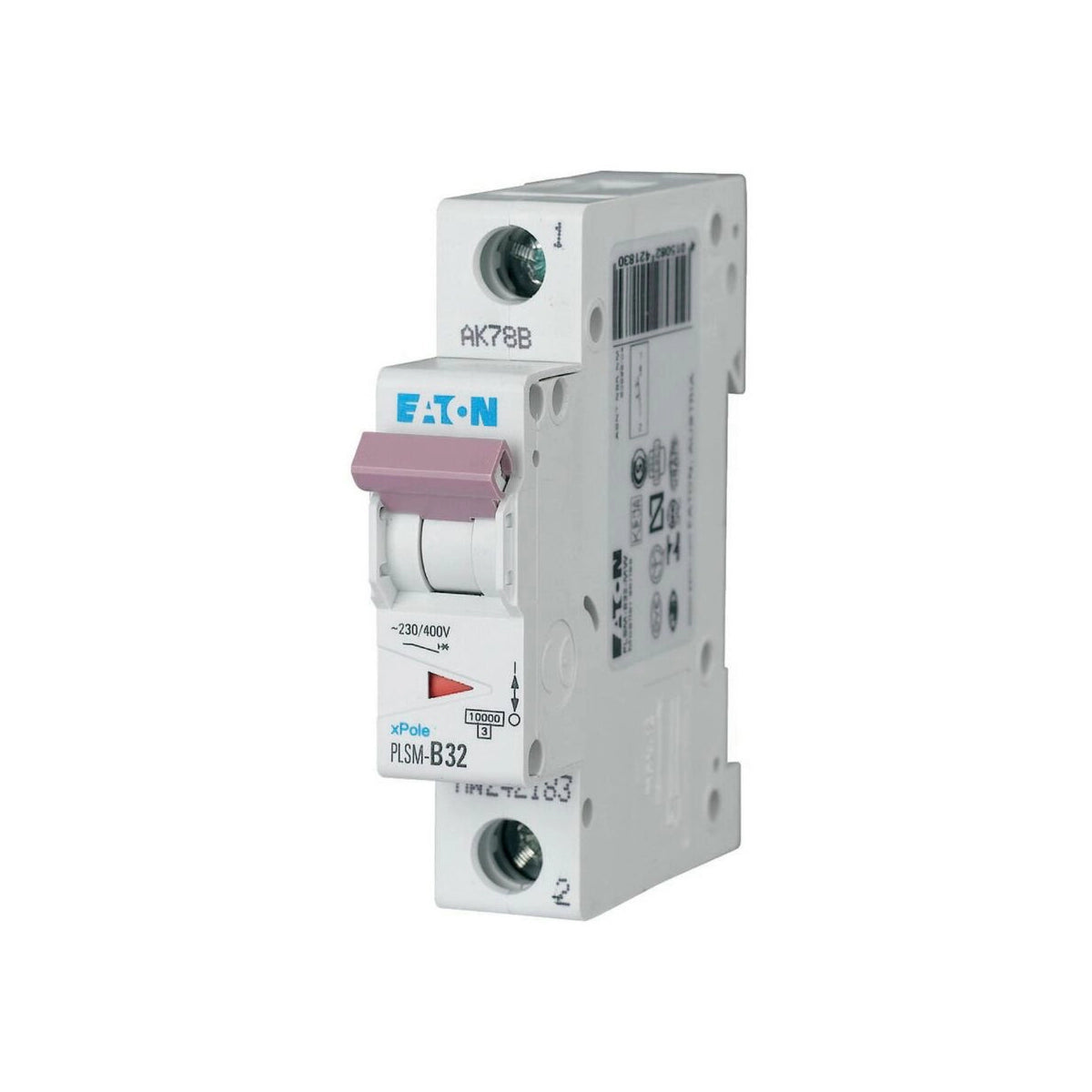 Eaton Leitungsschutzschalter, Kennlinie C, 1-polig, 32A - PLSM-C32-MW (242209)