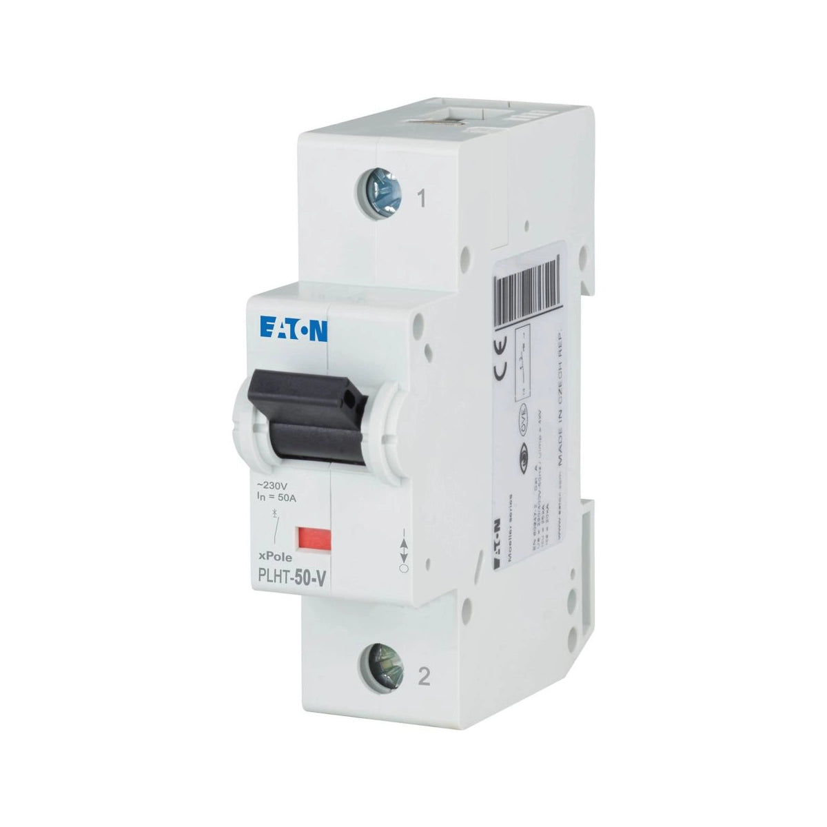 Eaton Leitungsschutzschalter, Kennlinie C, 1-polig, 50A - PLHT-50-V (248106)