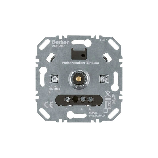 Berker Nebenstellen-Einsatz für Universal-Drehdimmer Komfort mit Softrastung