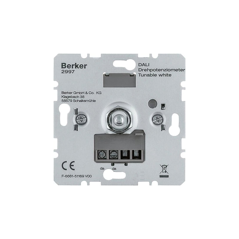 Berker DALI Drehpotentiometer tunable white Up - ohne Spannungsversorgung