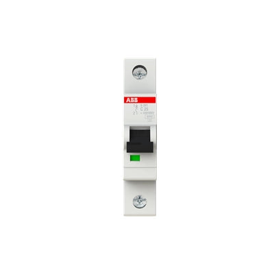 ABB Sicherungsautomat S200, 1-polig, 25A, C, 6kA - S201-C25