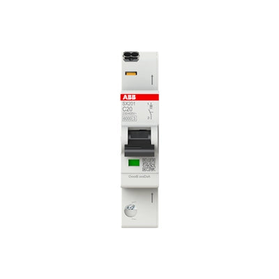 ABB Sicherungsautomat SX200, 1-polig, 20A, C, 6kA - SX201-C20