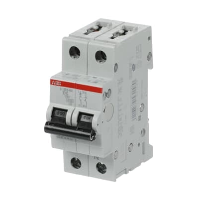 ABB Sicherungsautomat S200, 1+N, 6A, B, 6kA - S201-B6NA