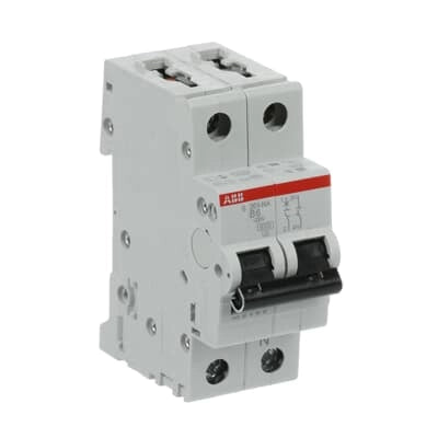 ABB Sicherungsautomat S200, 1+N, 6A, B, 6kA - S201-B6NA
