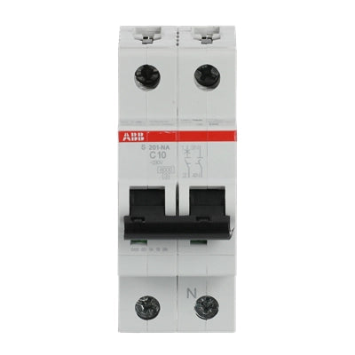 ABB Sicherungsautomat S200, 1+N, 10A, C, 6kA - S201-C10NA