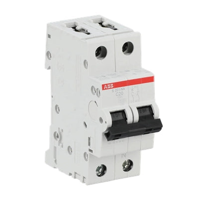 ABB Sicherungsautomat S200, 1+N, 20A, C, 6kA - S201-C20NA