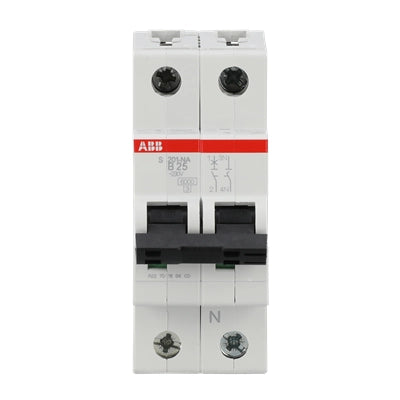 ABB Sicherungsautomat S200, 1+N, 25A, B, 6kA - S201-B25NA