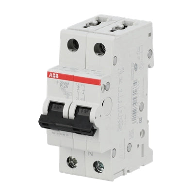 ABB Sicherungsautomat S200, 1+N, 25A, B, 6kA - S201-B25NA
