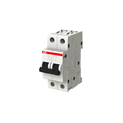 ABB circuit breaker S200, 2-pole, 10A, C, 6kA - S202-C10
