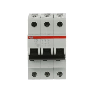 ABB Sicherungsautomat S200, 3-polig, 10A, C, 6kA - S203-C10