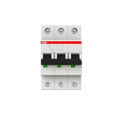 ABB Sicherungsautomat S200, 3-polig, 32A, C, 6kA - S203-C32