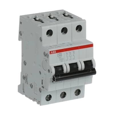 ABB Sicherungsautomat S200, 3-polig, 40A, C, 6kA - S203-C40
