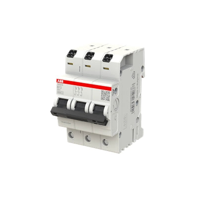 ABB circuit breaker SX200, 3-pole, 13A, B, 6kA - SX203-B13