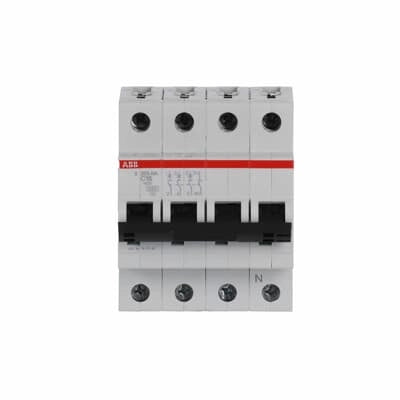 ABB Sicherungsautomat S200, 3+N, 16A, C, 6kA - S203-C16NA