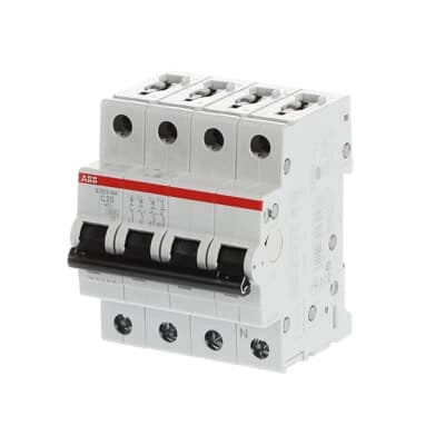 ABB Sicherungsautomat S200, 3+N, 20A, C, 6kA - S203-C20NA