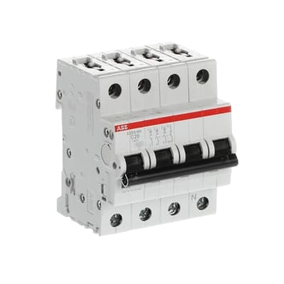 ABB Sicherungsautomat S200, 3+N, 20A, C, 6kA - S203-C20NA