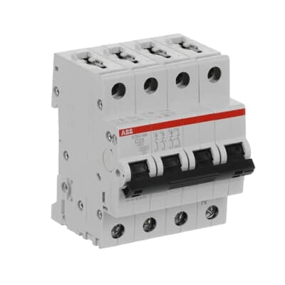 ABB Sicherungsautomat S200, 3+N, 25A, C, 6kA - S203-C25NA