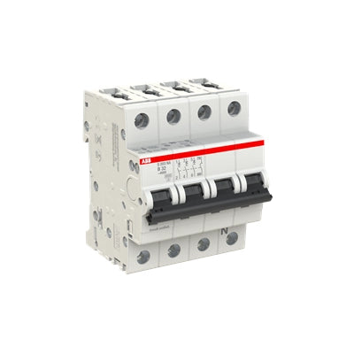 ABB Sicherungsautomat S200, 3+N, 32A, B, 6kA - S203-B32NA