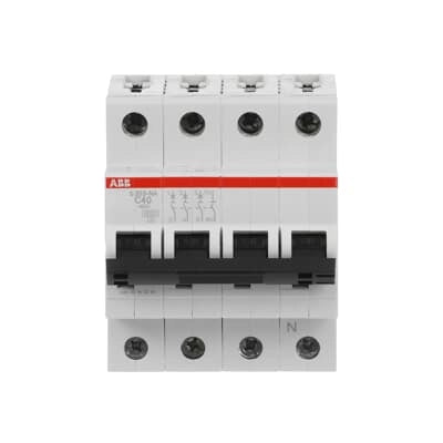 ABB Sicherungsautomat S200, 3+N, 40A, C, 6kA - S203-C40NA