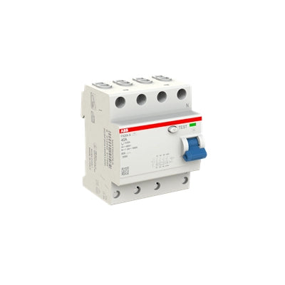 ABB FI-Schutzschalter FX200, 4-polig, 30mA, 40A, Typ A - FX204 A-40/0.03