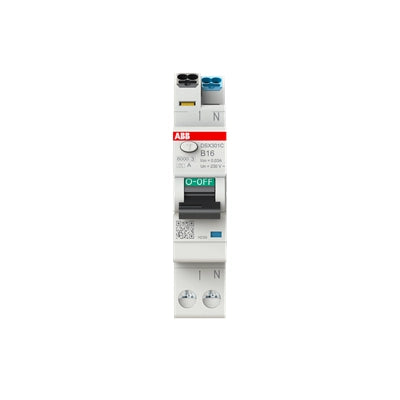 ABB FI-LS-Schalter FlexLine, 1+N, 30mA, 16A, B, Typ A - DSX301C B16 A30
