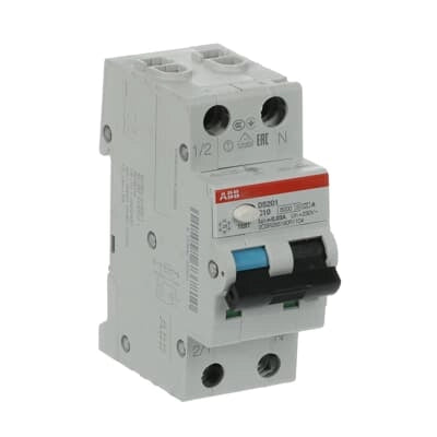 ABB FI-LS-Schalter DS201, 1+N, 30mA, 10A, C, Typ A - DS201 C10 A30