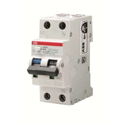ABB FI-LS-Schalter DS201, 1+N, 30mA, 13A, C, Typ A - DS201 C13 A30