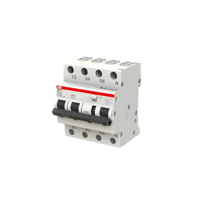 ABB FI-LS-Schalter DS203NC, 3+N, 30mA, 16A, B, Typ A - DS203NC B16 A30