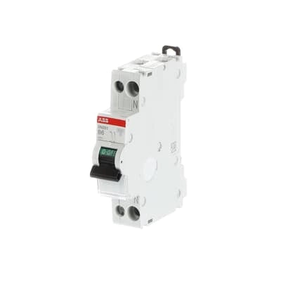 ABB Sicherungsautomat SN201, 1+N, 6A, B, 6kA - SN201-B6