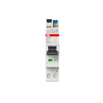 ABB Sicherungsautomat SNX201, 1+N, 13A, B, 6kA - SNX201-B13