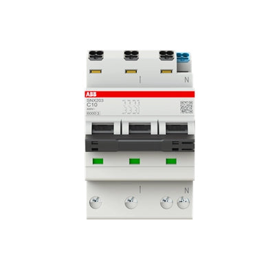 ABB Sicherungsautomat SNX203, 3+N, 10A, C, 6kA - SNX203-C10
