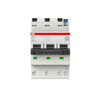 ABB Sicherungsautomat SNX203, 3+N, 10A, B, 6kA - SNX203-B10